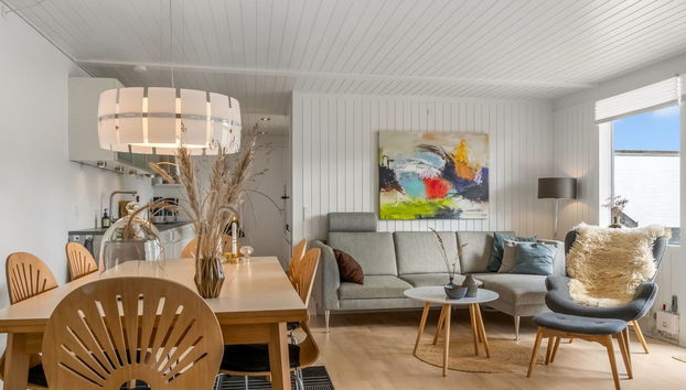 Casa de 2 quartos em Pandrup com terraço - Foto 4