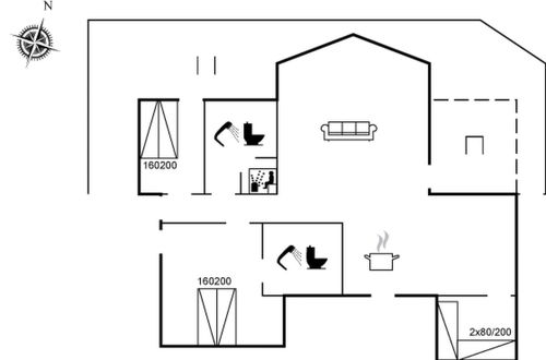 Photo 20 - Maison de 3 chambres à Vesterø Havn avec terrasse et sauna