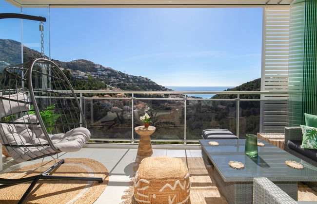 Apartamento de 3 quartos em Altea com piscina e jardim - Foto 2