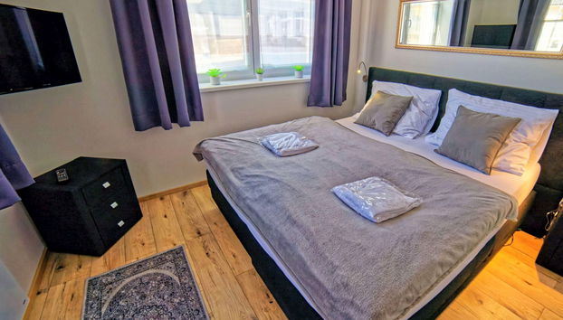 Apartamento de 2 quartos em Frymburk com jardim e terraço - Foto 4