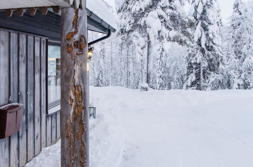 Foto 15 - Haus mit 1 Schlafzimmer in Kuusamo mit sauna und blick auf die berge