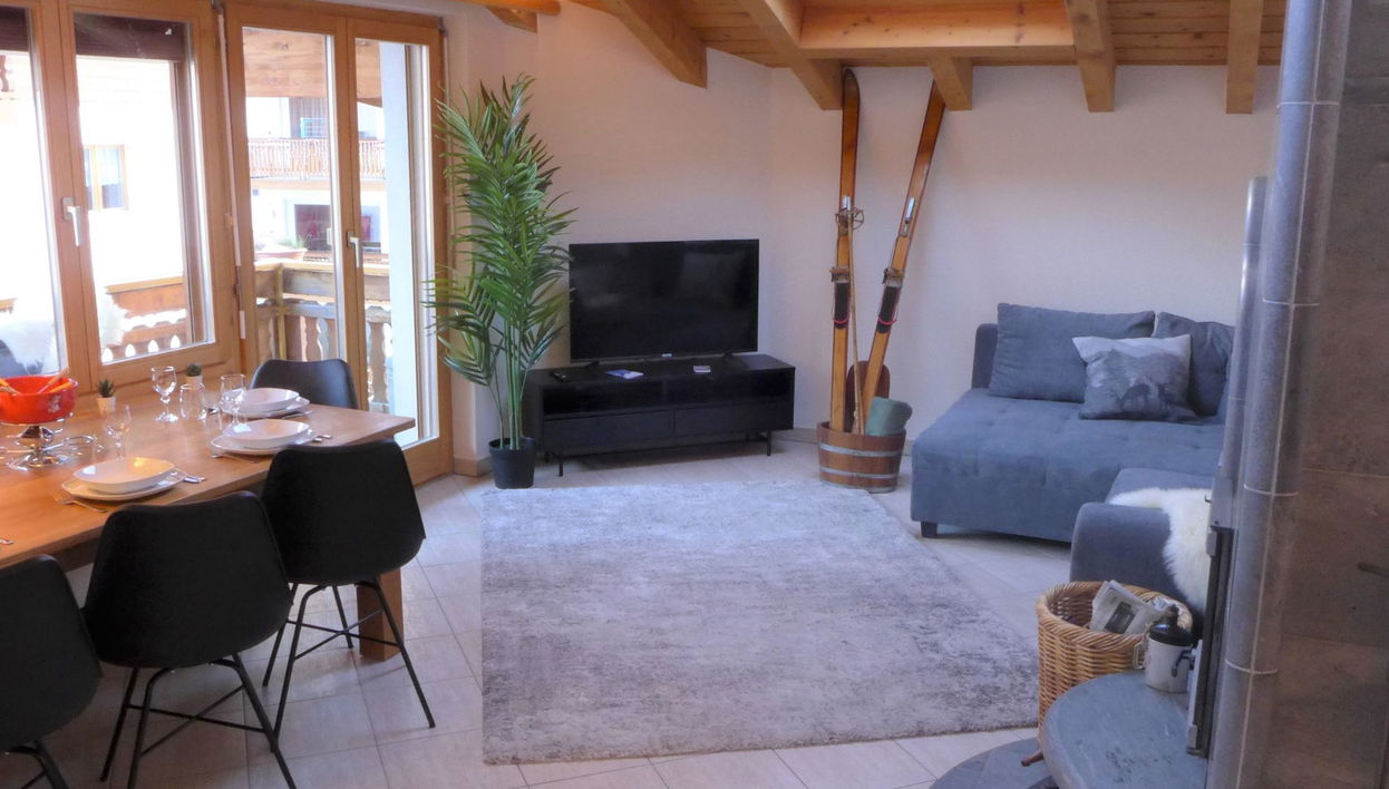 Apartamento de 3 quartos em Täsch - Foto 1