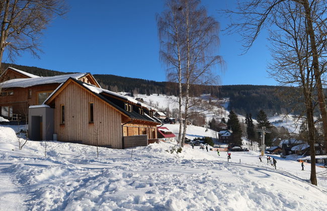 Apartamento de 1 quarto em Pec pod Sněžkou com jardim e terraço - Foto 49