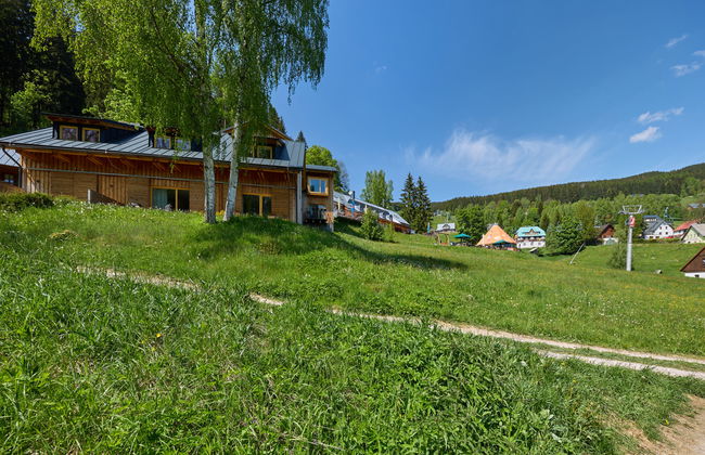 Apartamento de 1 quarto em Pec pod Sněžkou com jardim e terraço - Foto 34