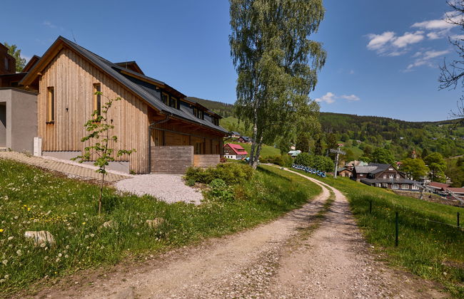 Apartamento de 1 quarto em Pec pod Sněžkou com jardim e terraço - Foto 38