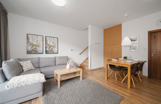 Apartamento de 1 quarto em Pec pod Sněžkou com jardim e terraço - Foto 8