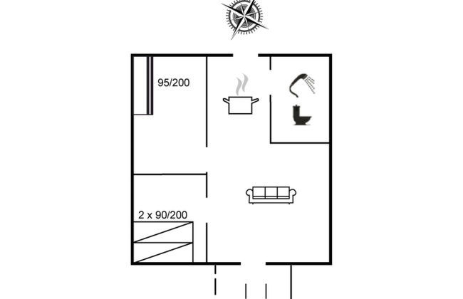 Apartamento de 2 quartos em Ferring com terraço - Foto 18