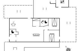 Photo 2 - Maison de 3 chambres à Rindby Strand avec terrasse et sauna