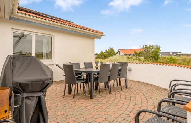 Casa de 4 quartos em Klitmøller com piscina privada e terraço - Foto 27
