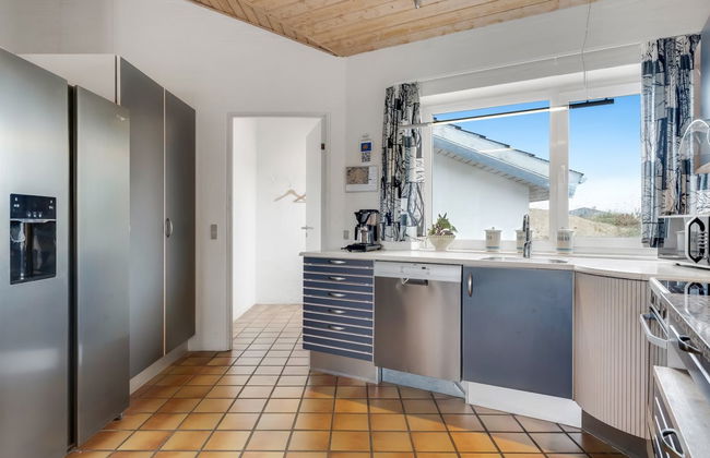 Casa de 4 quartos em Klitmøller com piscina privada e terraço - Foto 39