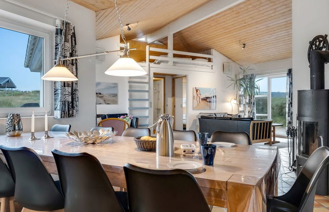 Casa de 4 quartos em Klitmøller com piscina privada e terraço - Foto 23
