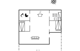 Foto 2 - Casa de 3 quartos em Rømø com terraço
