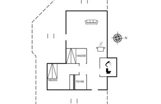 Foto 2 - Casa de 3 quartos em Klitmøller com terraço