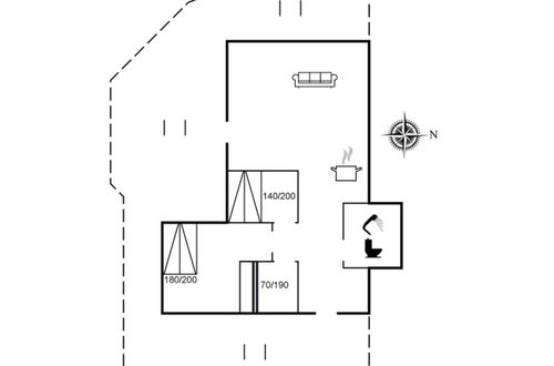 Foto 25 - Casa con 3 camere da letto a Klitmøller con terrazza