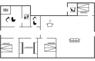 Photo 2 - Maison de 4 chambres à Klitmøller avec terrasse et sauna