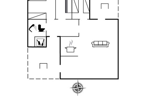 Photo 2 - Maison de 3 chambres à Vejers Strand avec terrasse