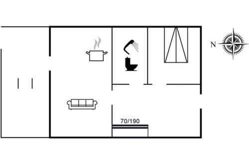 Foto 17 - Apartamento de 1 quarto em Rømø com piscina e terraço