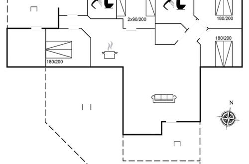 Foto 32 - Casa con 4 camere da letto a Ebeltoft con terrazza