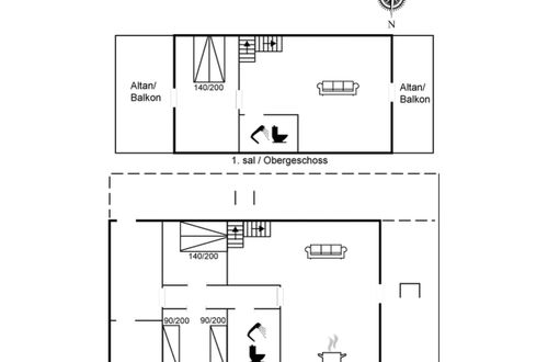 Foto 32 - Casa con 3 camere da letto a Harboøre con terrazza