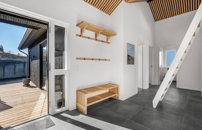 Casa con 4 camere da letto a Ringkøbing con piscina privata e terrazza - Foto 10