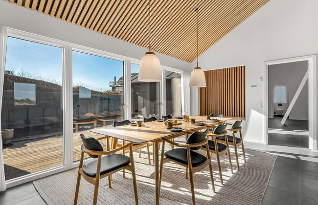 Casa con 4 camere da letto a Ringkøbing con piscina privata e terrazza - Foto 52