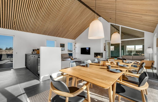 Casa con 4 camere da letto a Ringkøbing con piscina privata e terrazza - Foto 41