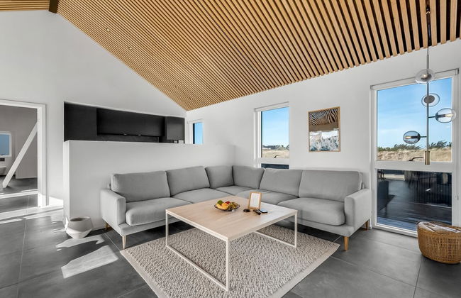 Casa con 4 camere da letto a Ringkøbing con piscina privata e terrazza - Foto 36