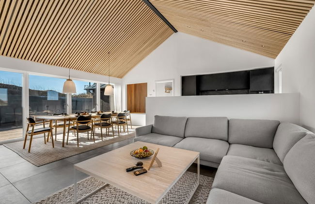 Casa con 4 camere da letto a Ringkøbing con piscina privata e terrazza - Foto 37