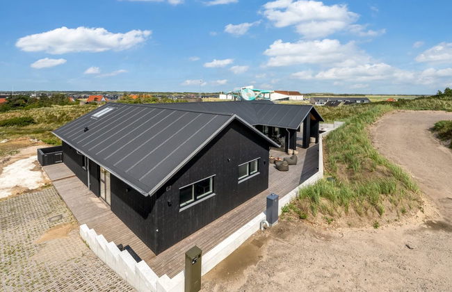 Casa con 4 camere da letto a Ringkøbing con piscina privata e terrazza - Foto 7