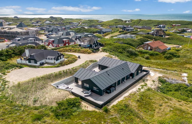 Casa con 4 camere da letto a Ringkøbing con piscina privata e terrazza - Foto 2