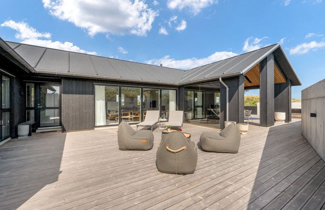 Casa con 4 camere da letto a Ringkøbing con piscina privata e terrazza - Foto 58