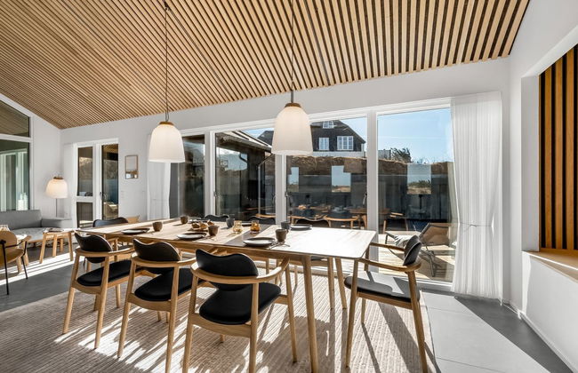 Casa con 4 camere da letto a Ringkøbing con piscina privata e terrazza - Foto 42