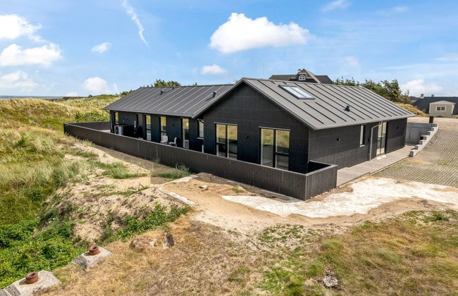Casa con 4 camere da letto a Ringkøbing con piscina privata e terrazza - Foto 30