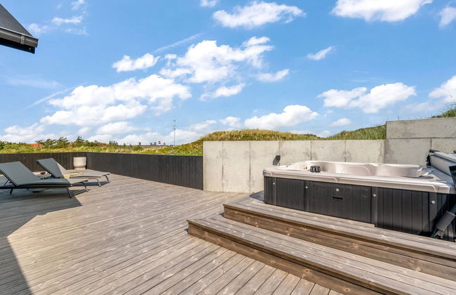 Casa con 4 camere da letto a Ringkøbing con piscina privata e terrazza - Foto 19