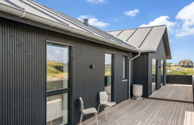 Casa con 4 camere da letto a Ringkøbing con piscina privata e terrazza - Foto 6