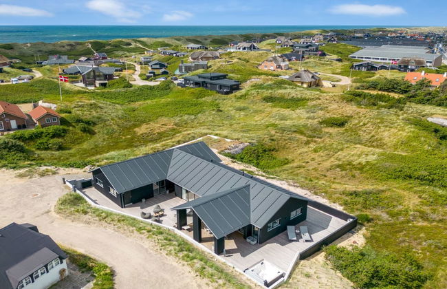 Casa con 4 camere da letto a Ringkøbing con piscina privata e terrazza - Foto 17