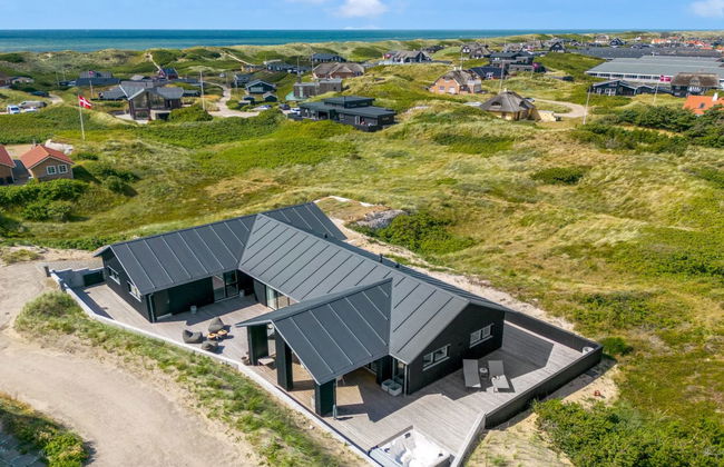 Casa con 4 camere da letto a Ringkøbing con piscina privata e terrazza - Foto 1
