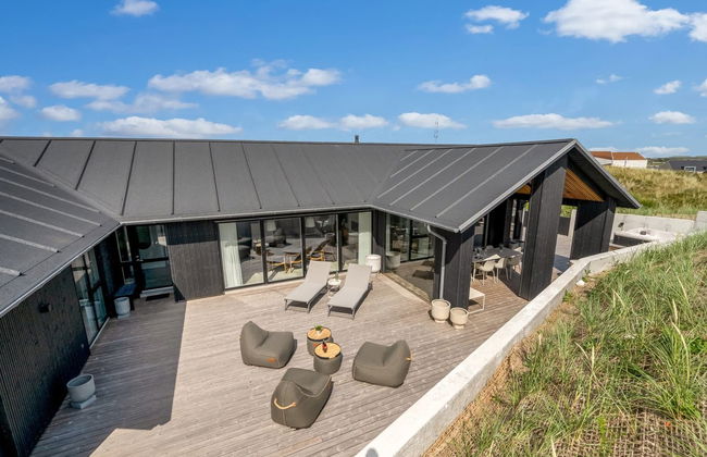 Casa con 4 camere da letto a Ringkøbing con piscina privata e terrazza - Foto 59