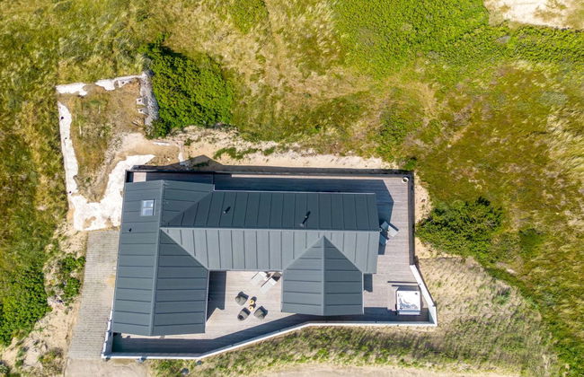 Casa con 4 camere da letto a Ringkøbing con piscina privata e terrazza - Foto 8