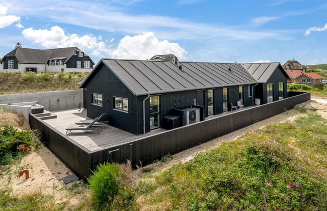 Casa con 4 camere da letto a Ringkøbing con piscina privata e terrazza - Foto 20