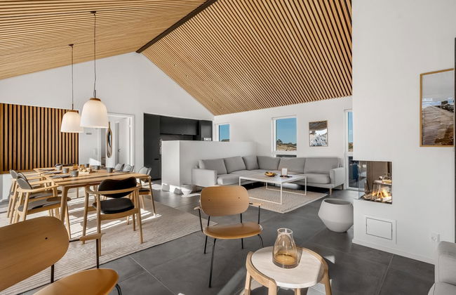 Casa con 4 camere da letto a Ringkøbing con piscina privata e terrazza - Foto 39