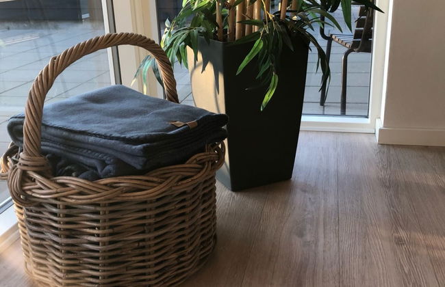 Casa de 4 quartos em Blokhus com piscina privada e terraço - Foto 34