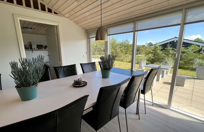 Casa de 4 quartos em Blokhus com piscina privada e terraço - Foto 24