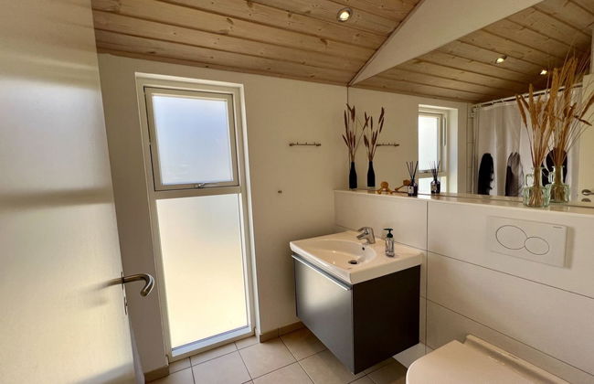 Casa de 4 quartos em Blokhus com piscina privada e terraço - Foto 43
