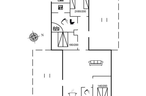 Photo 35 - 3 bedroom House in Saltum with terrace and sauna