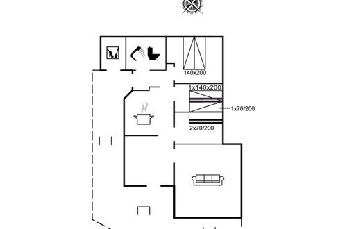 Foto 8 - Casa con 3 camere da letto a Væggerløse con terrazza