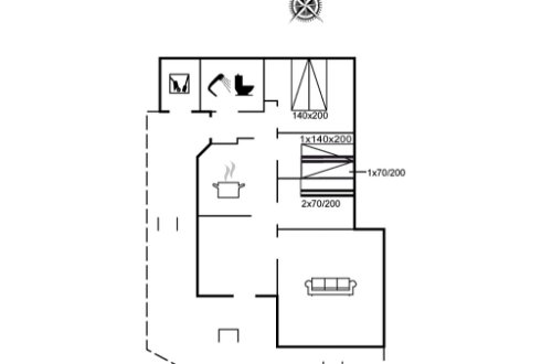 Foto 11 - Haus mit 3 Schlafzimmern in Væggerløse mit terrasse