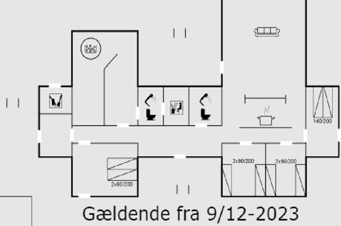 Foto 44 - Casa con 4 camere da letto a Blåvand con terrazza e sauna