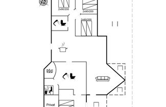 Foto 2 - Casa de 4 quartos em Hirtshals com terraço e sauna