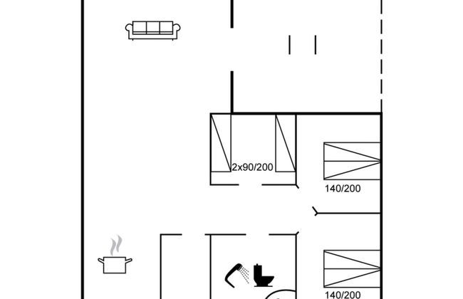 Casa de 3 quartos em Roslev com terraço - Foto 2